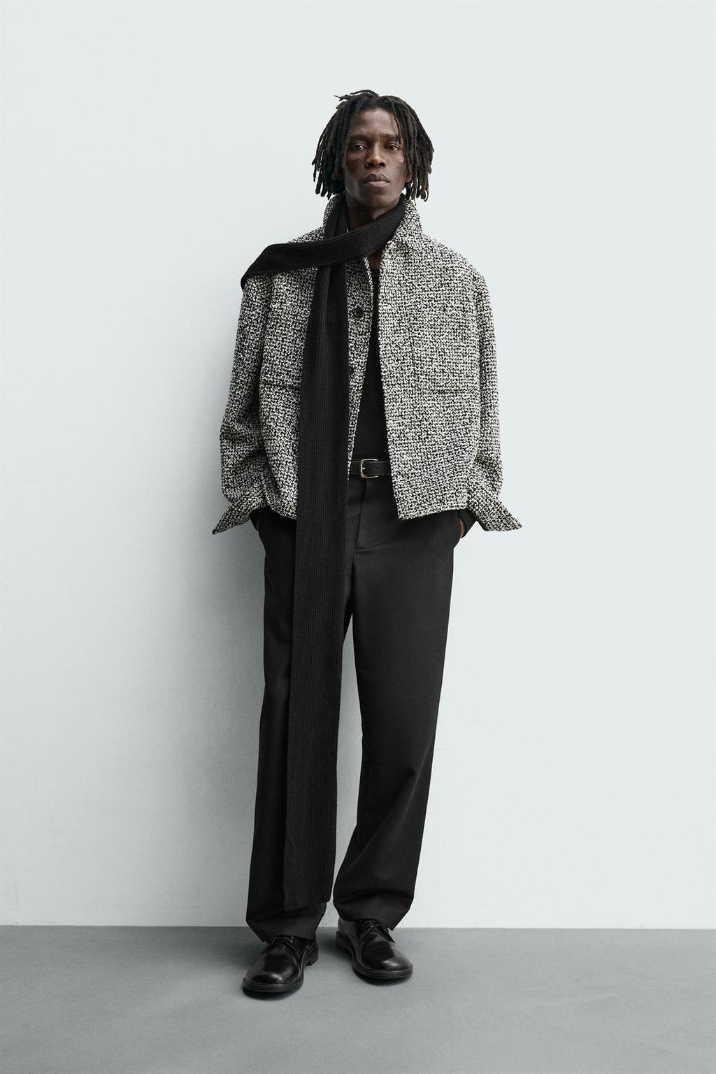 КУРТКА-РУБАШКА С РЕЛЬЕФНЫМИ КАРМАНАМИ