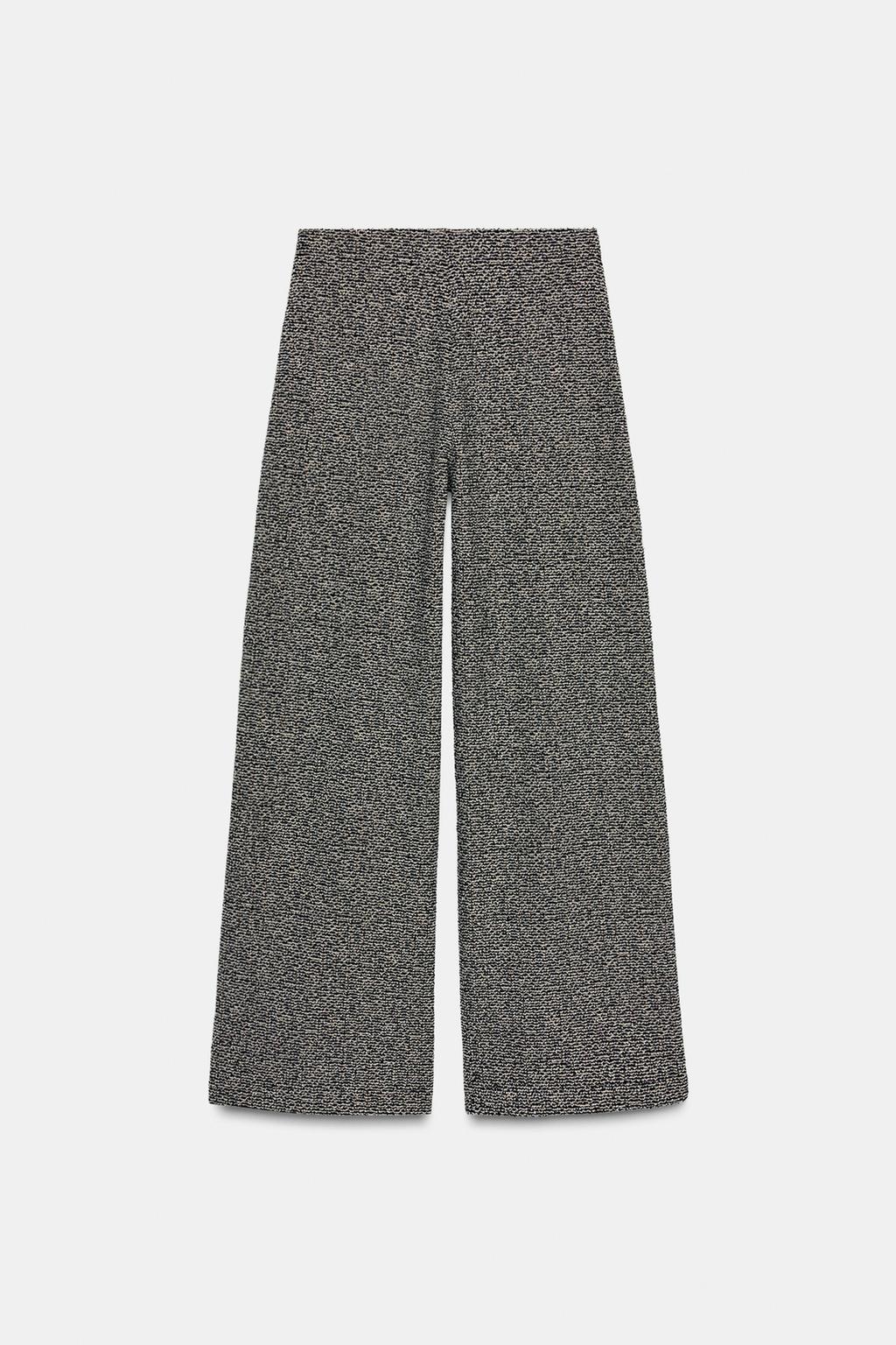 БРЮКИ ИЗ РЕЛЬЕФНОЙ ТКАНИ