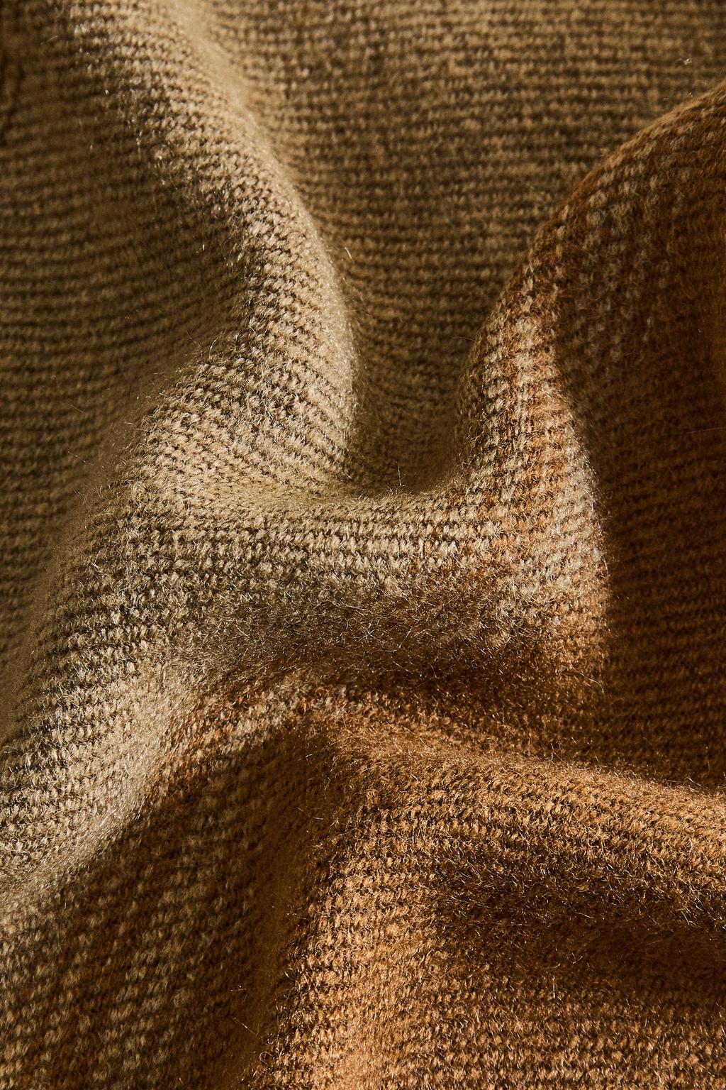 Плед из хлопка в полоску