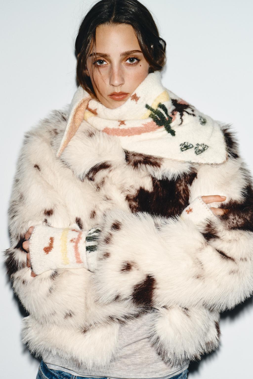 ТРИКОТАЖНАЯ БАНДАНА С ПРИНТОМ