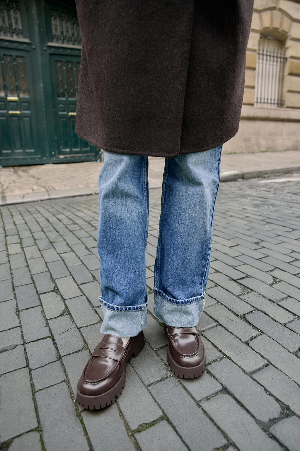 ЛОФЕРЫ НА РИФЛЕНОЙ ПОДОШВЕ