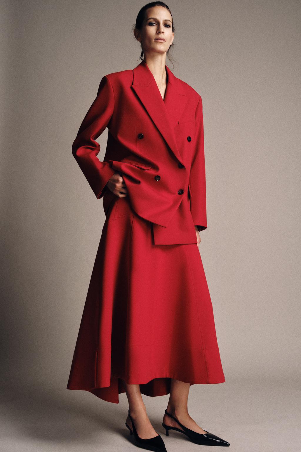 ДВУБОРТНЫЙ БЛЕЙЗЕР ПРЯМОГО КРОЯ — ZW COLLECTION