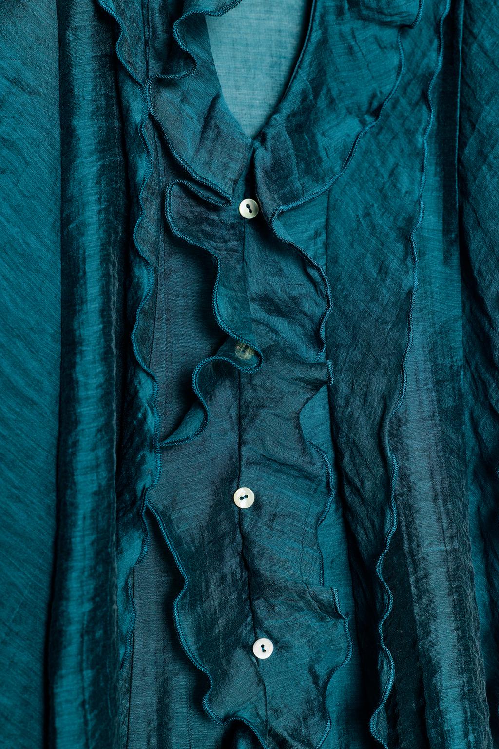 БЛУЗА С ВОЛАНАМИ