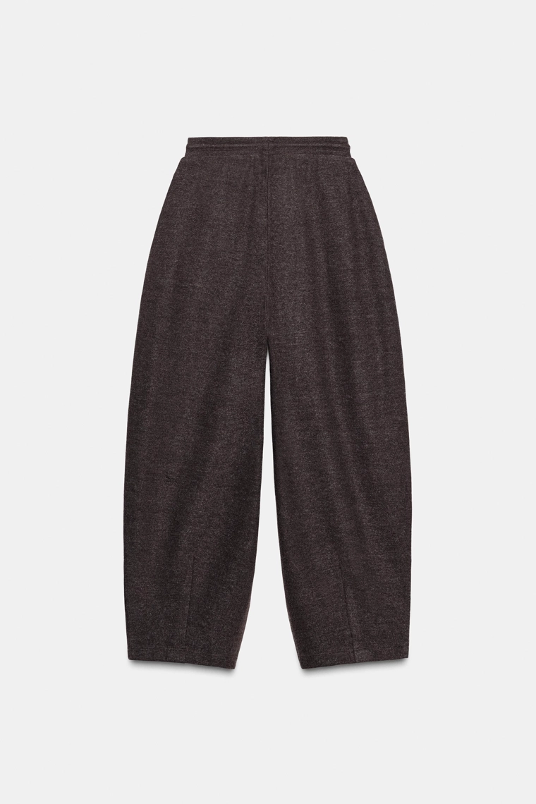 Брюки с манжетами balloon