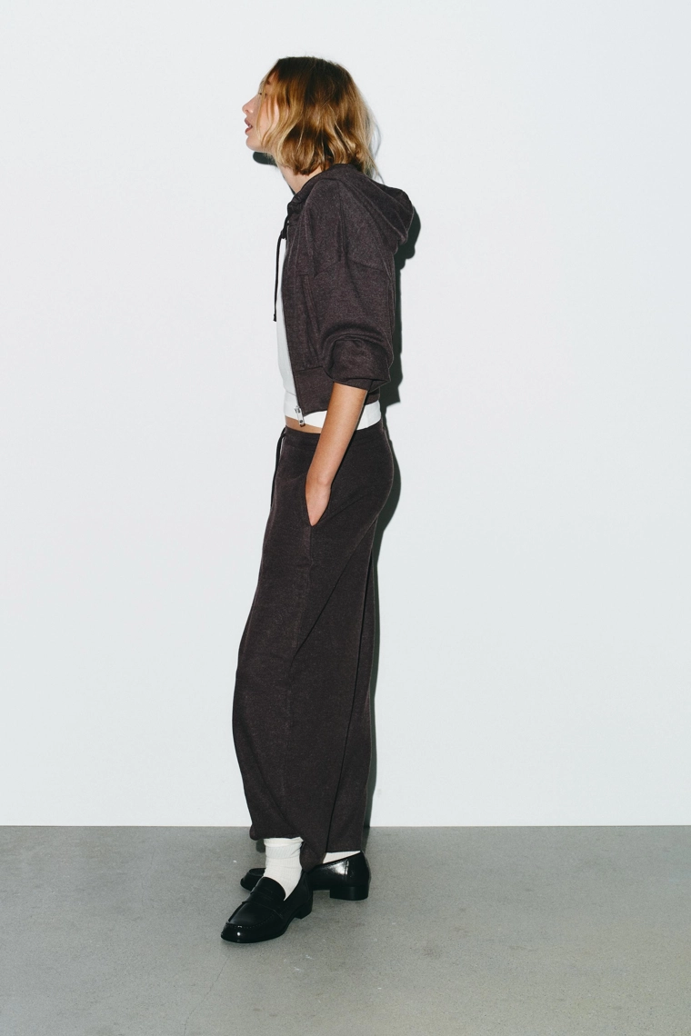 Брюки с манжетами balloon