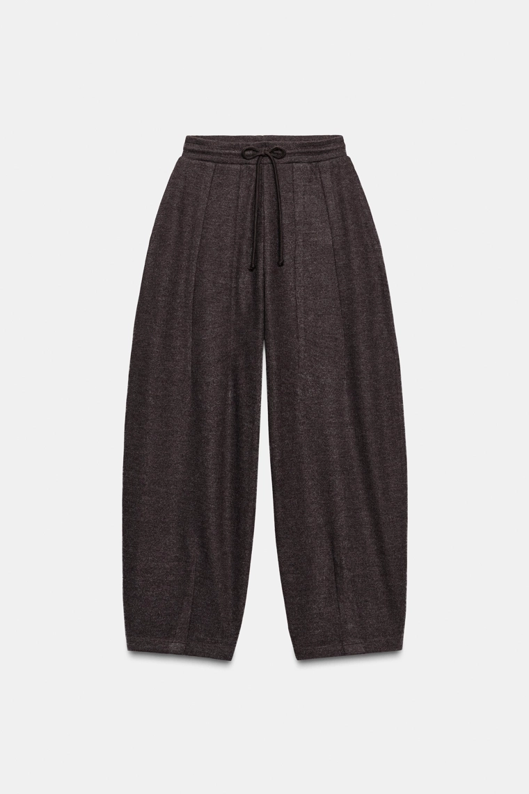 Брюки с манжетами balloon