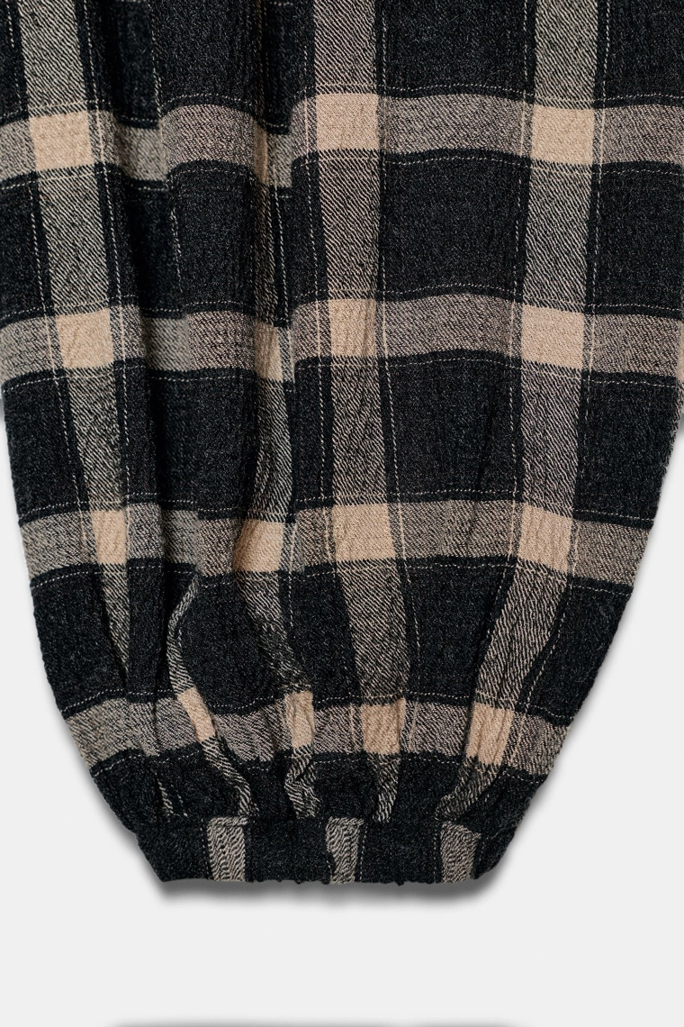 Брюки бананы в клетку коллекции zw