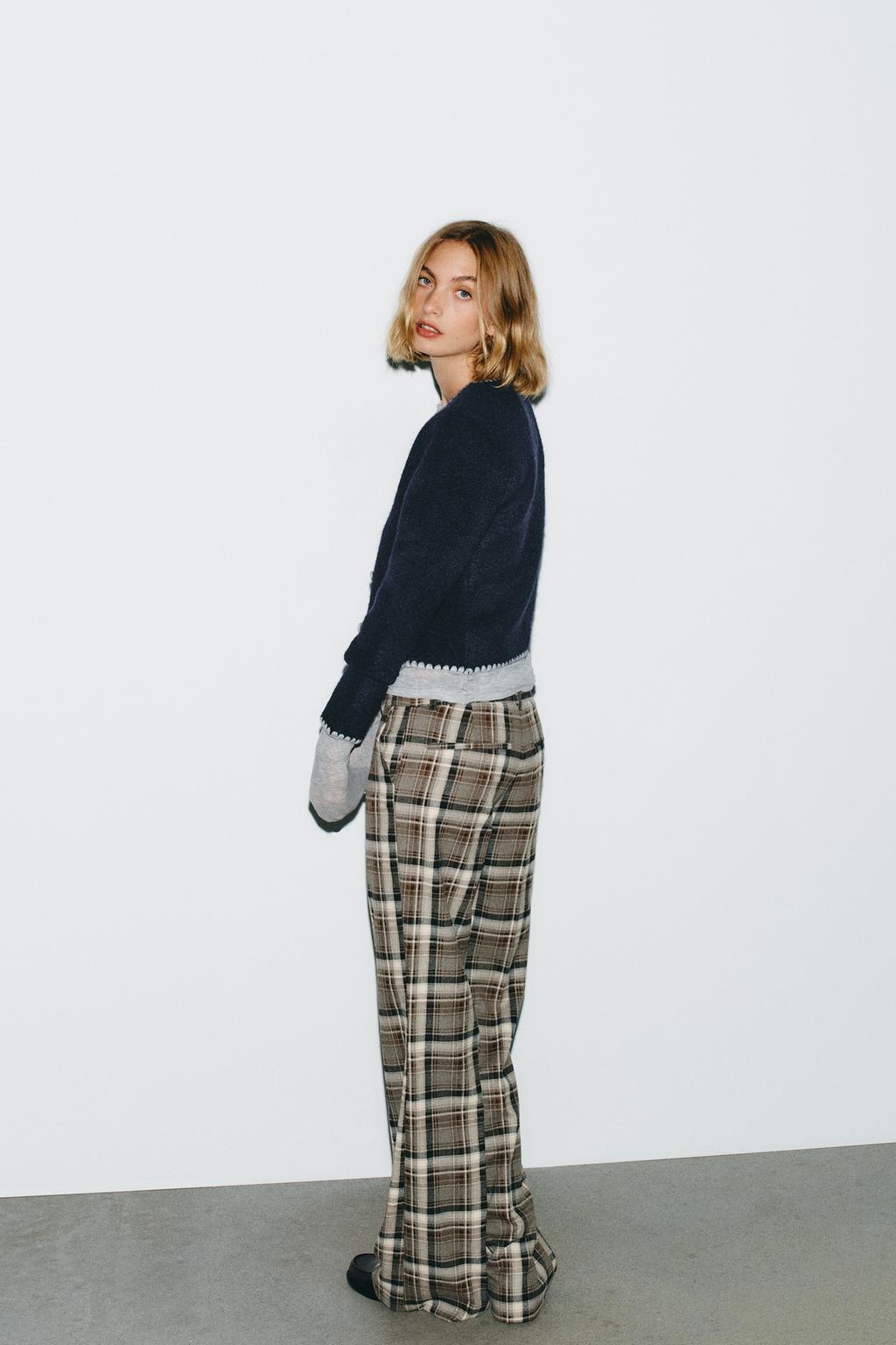 КАРДИГАН С КОНТРАСТНОЙ ВЫШИВКОЙ