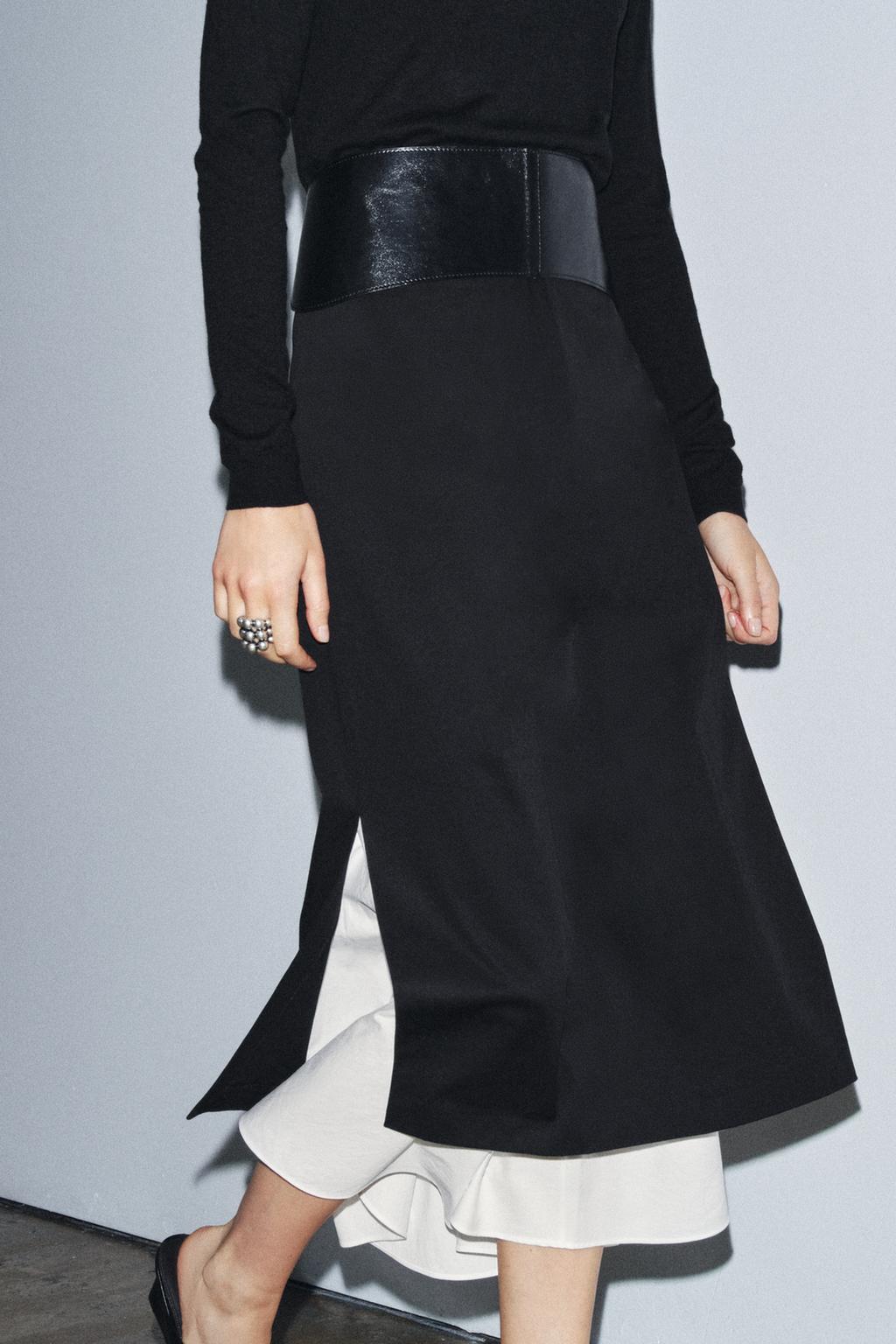 КОМБИНИРОВАННАЯ ЮБКА — ZW COLLECTION