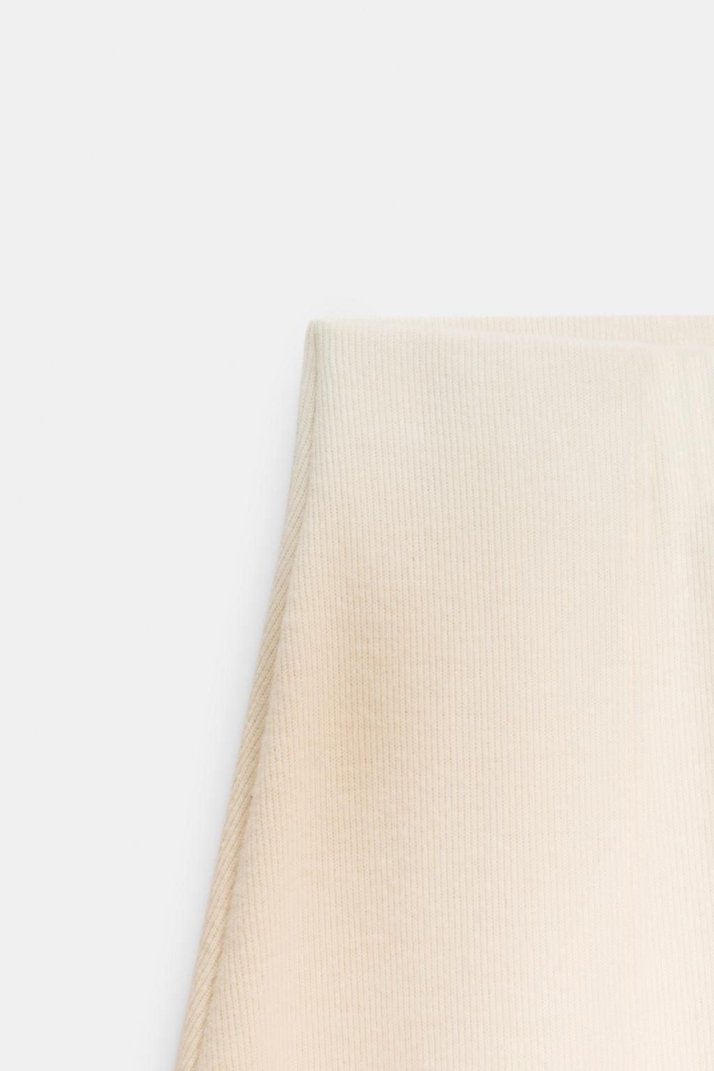 ДЛИННАЯ ЮБКА ИЗ МЯГКОЙ ТКАНИ