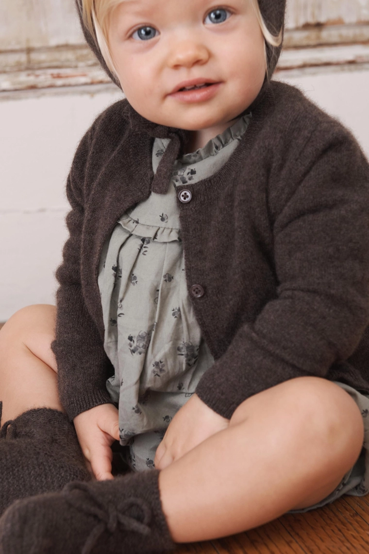 Блузка с цветочными маленькими оборками - limited edition