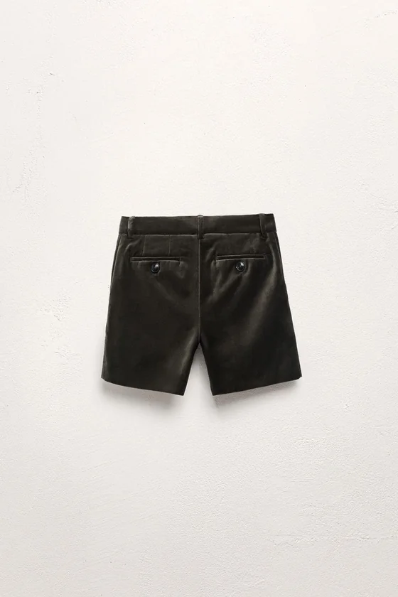 Велюровые бермуды limited edition для возраста 6-10 лет