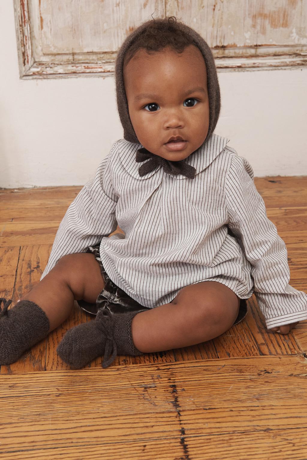 Комбинезон из вельвета и шелка limited edition