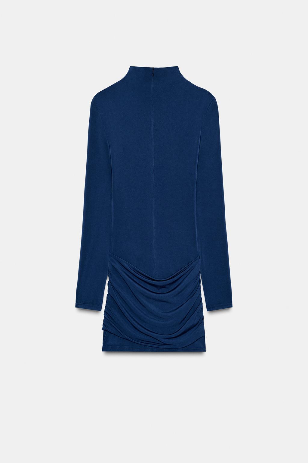 КОРОТКОЕ ПЛАТЬЕ С ПОЯСОМ-КУШАКОМ