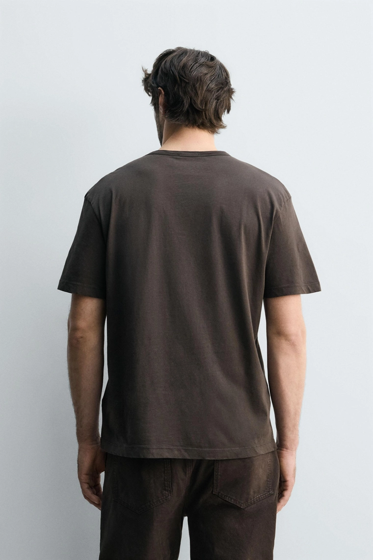 Футболка с принтом слогана