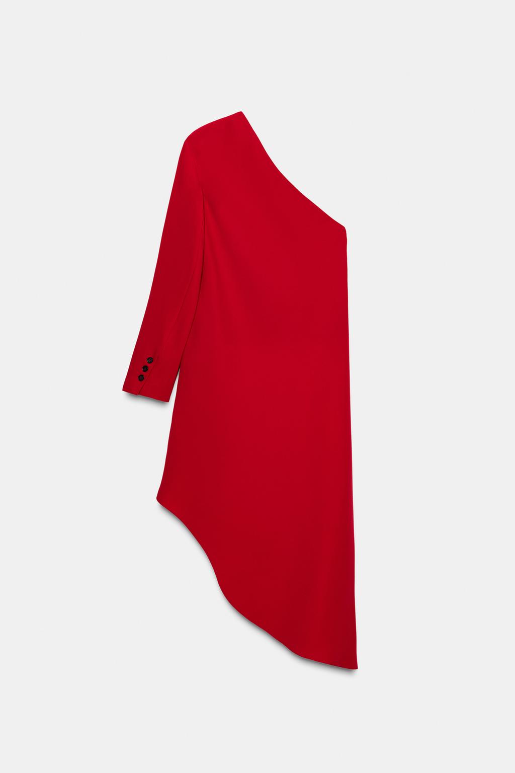 ДЛИННОЕ АСИММЕТРИЧНОЕ ПЛАТЬЕ ИЗ КОЛЛЕКЦИИ ZW