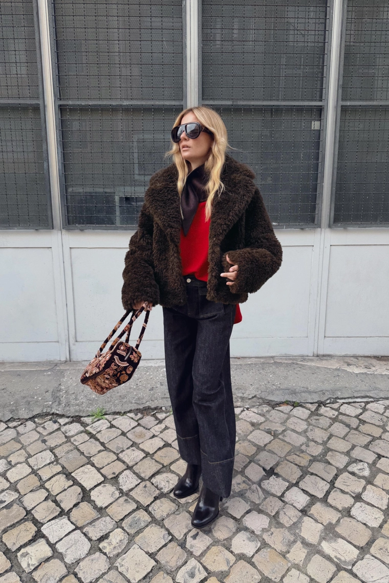 ШЕРСТЯНОЙ СВИТЕР СВОБОДНОГО КРОЯ