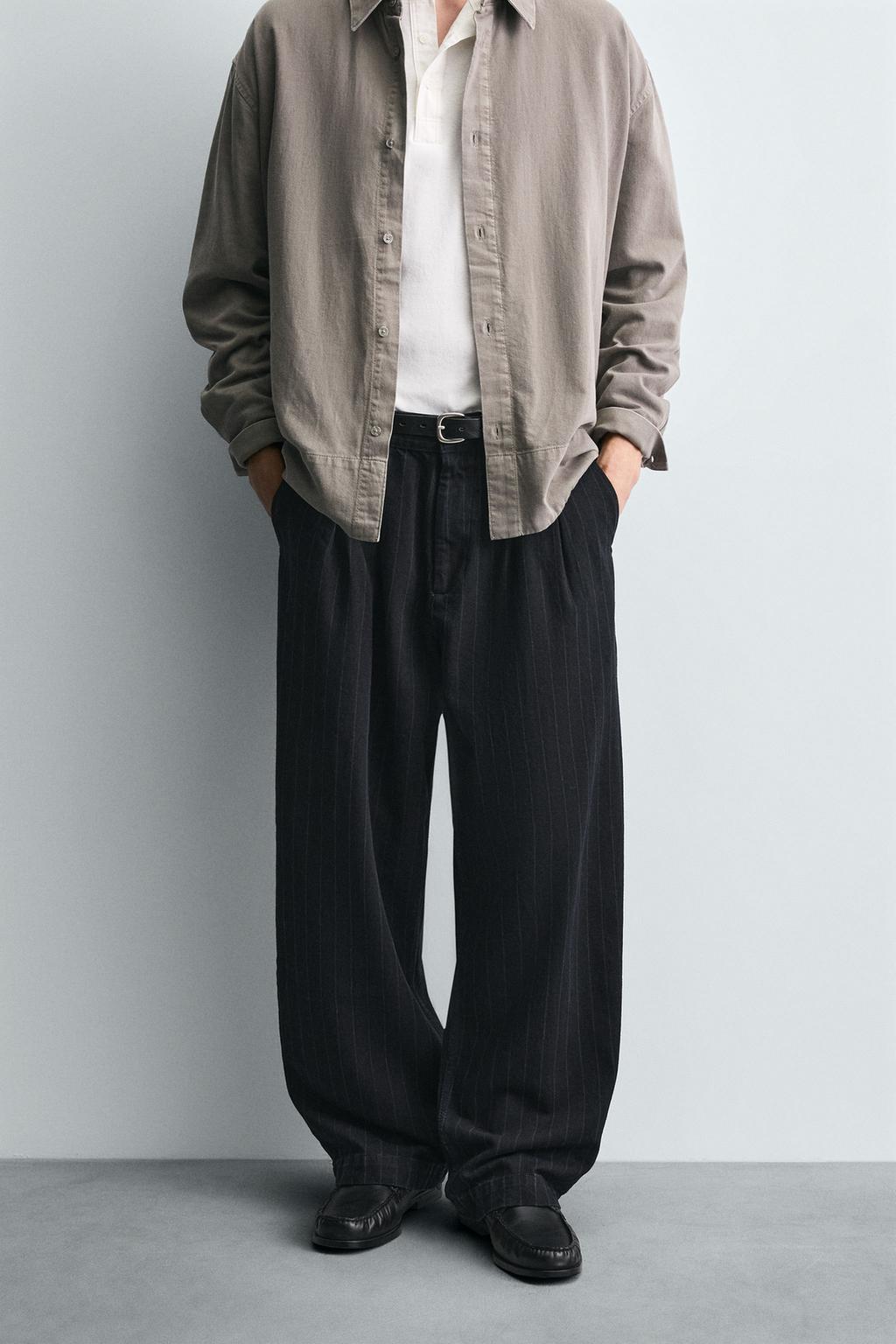 БРЮКИ BALLON В ПОЛОСКУ