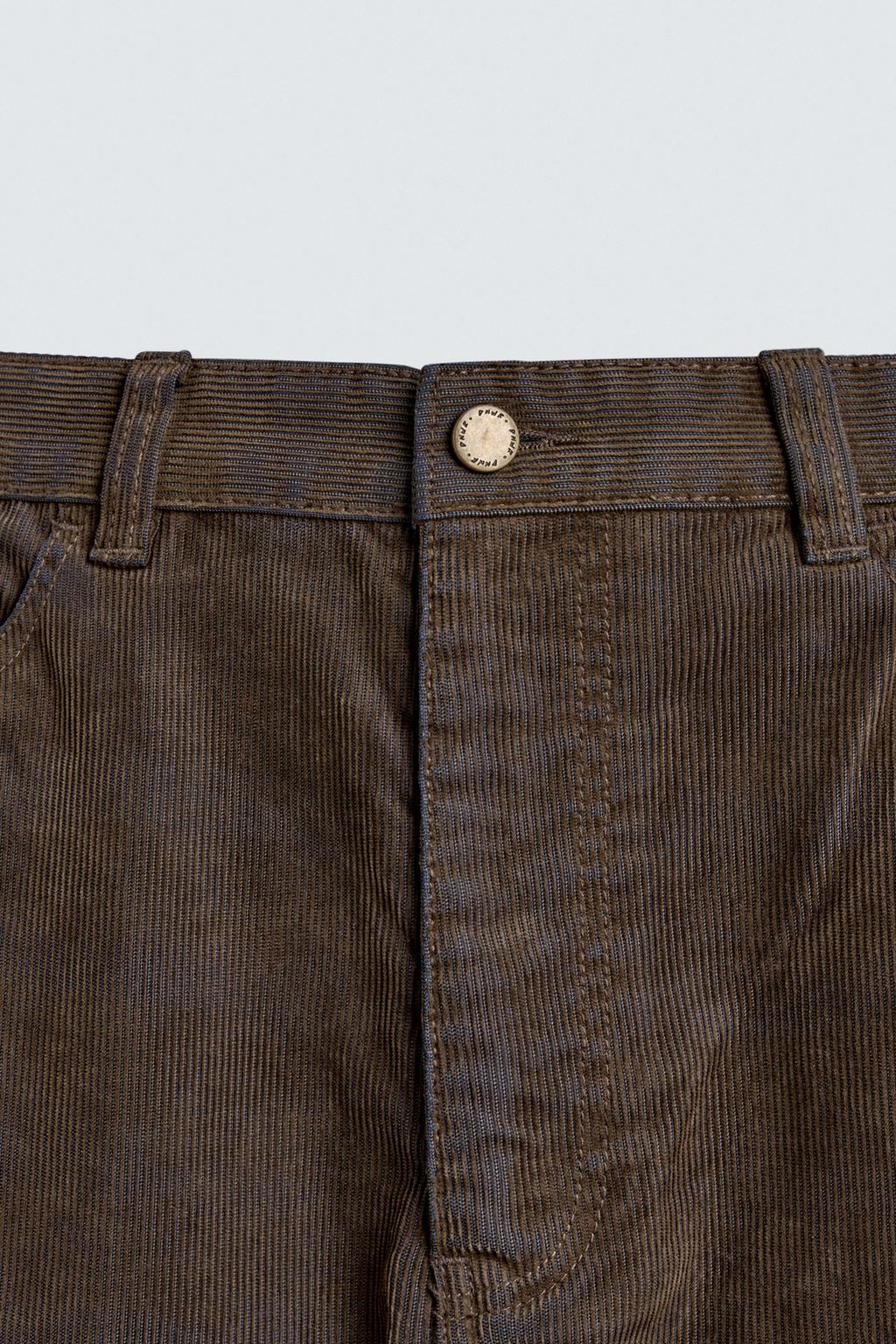 ВЕЛЬВЕТОВЫЕ БРЮКИ BAGGY FIT