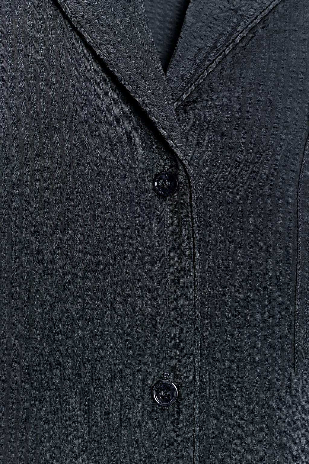 СВОБОДНАЯ РУБАШКА С КАРМАНОМ ZW COLLECTION