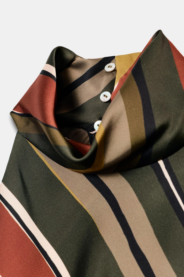 Асимметричный полосатый топ