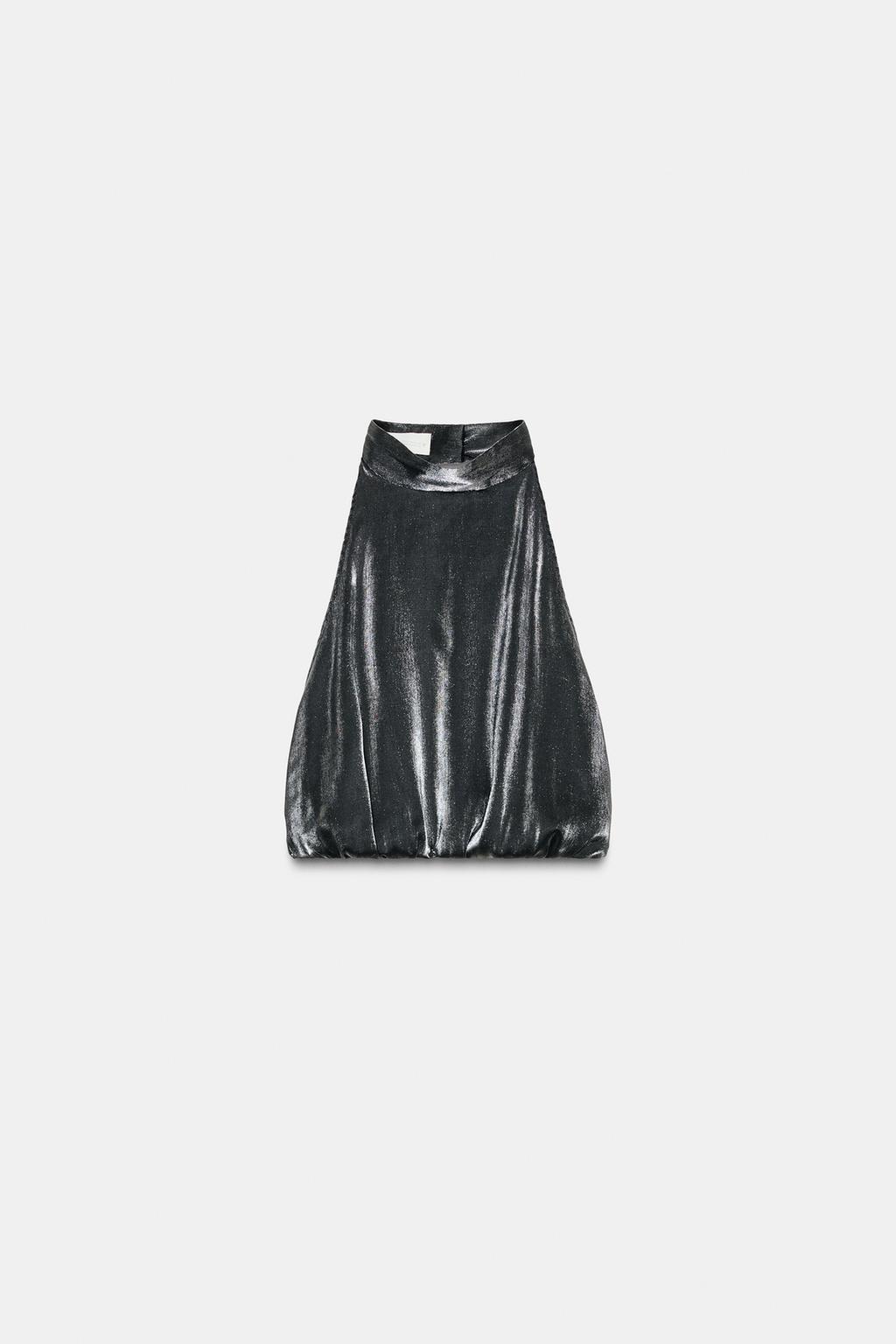 ЭЛАСТИЧНЫЙ ТОП С ГОРЛОВИНОЙ ХАЛТЕР