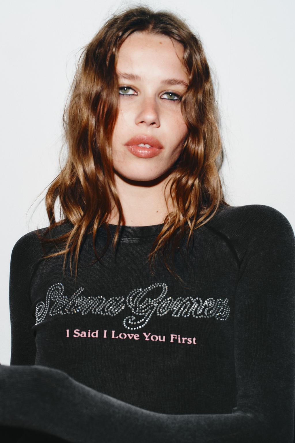 ФУТБОЛКА В РУБЧИК SELENA GOMEZ