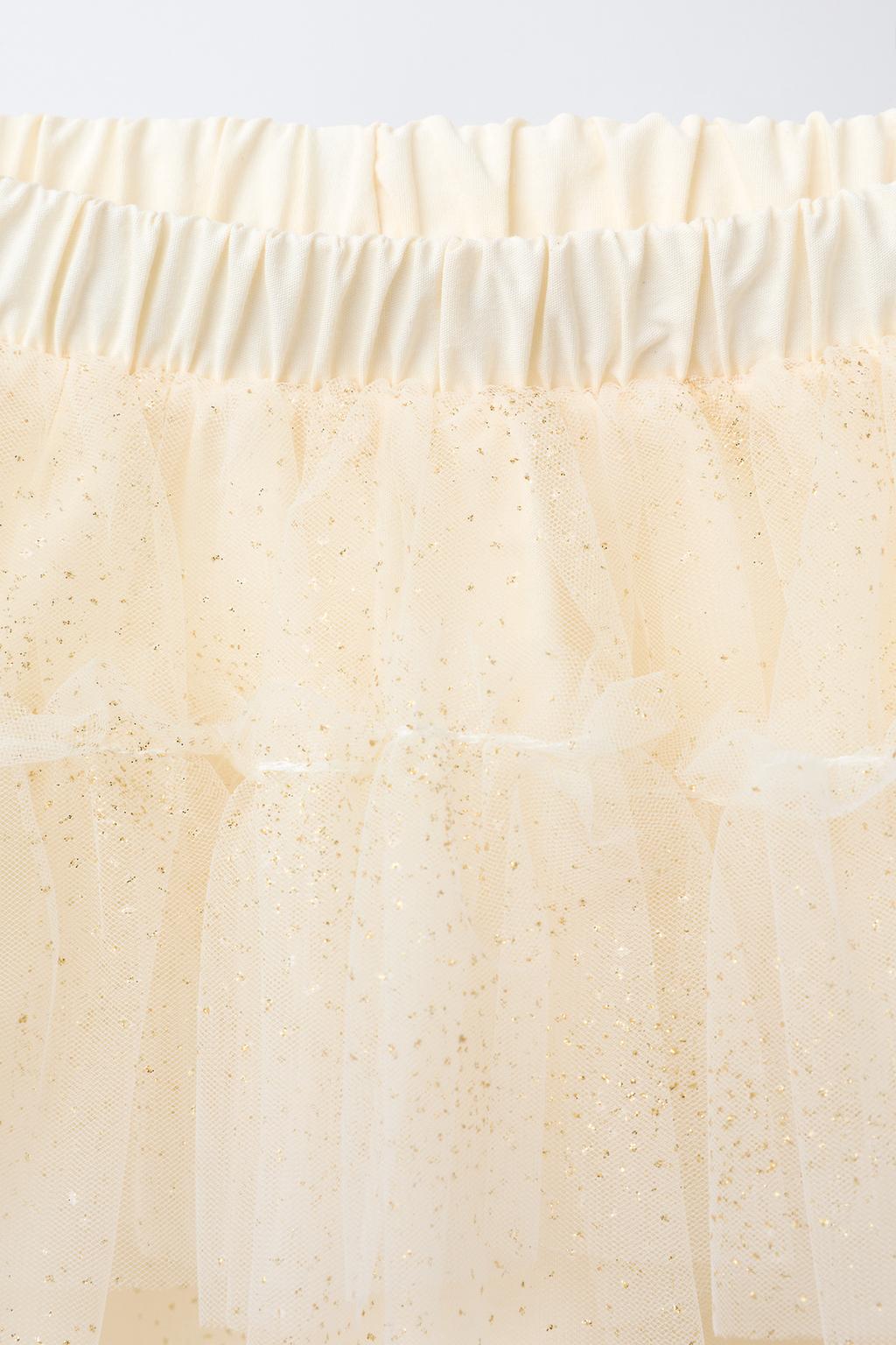 Юбка из фатина с блеском