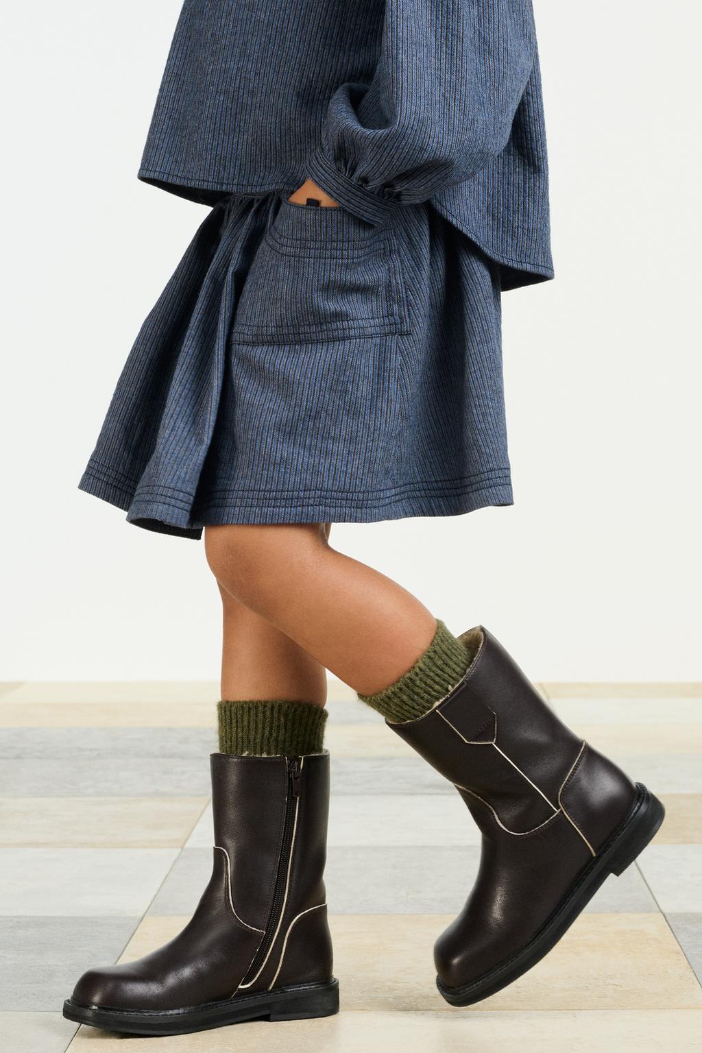 Ботинки из кожи 15