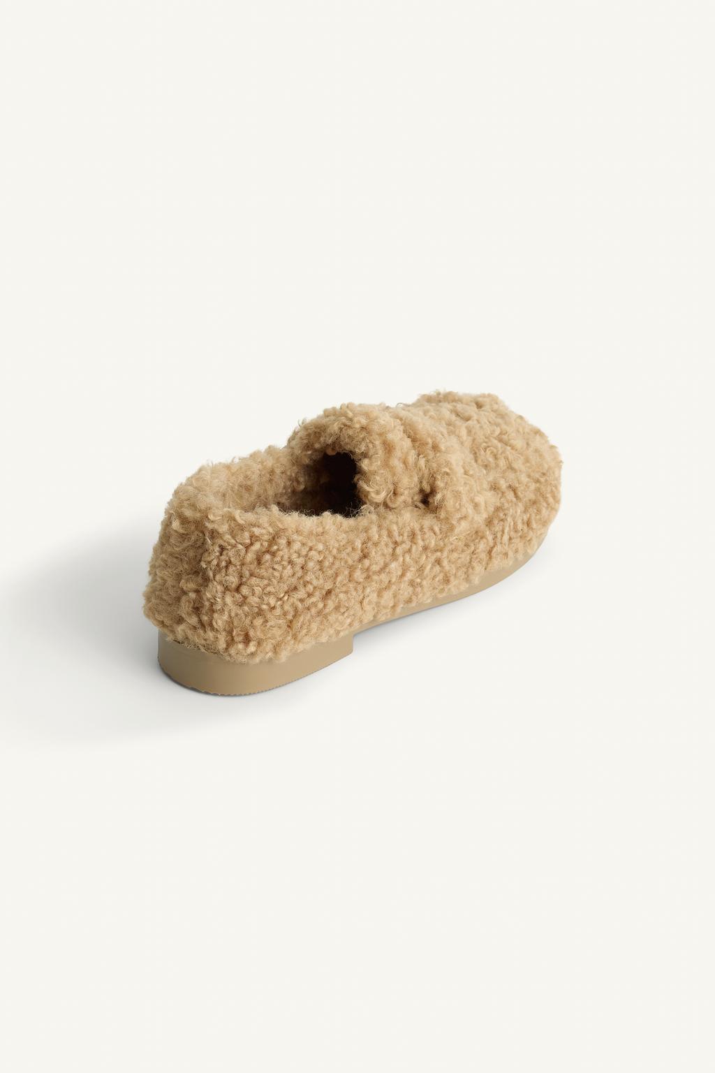 Туфли на мокасинной подошве из искусственного меха shrlng lfrs 15