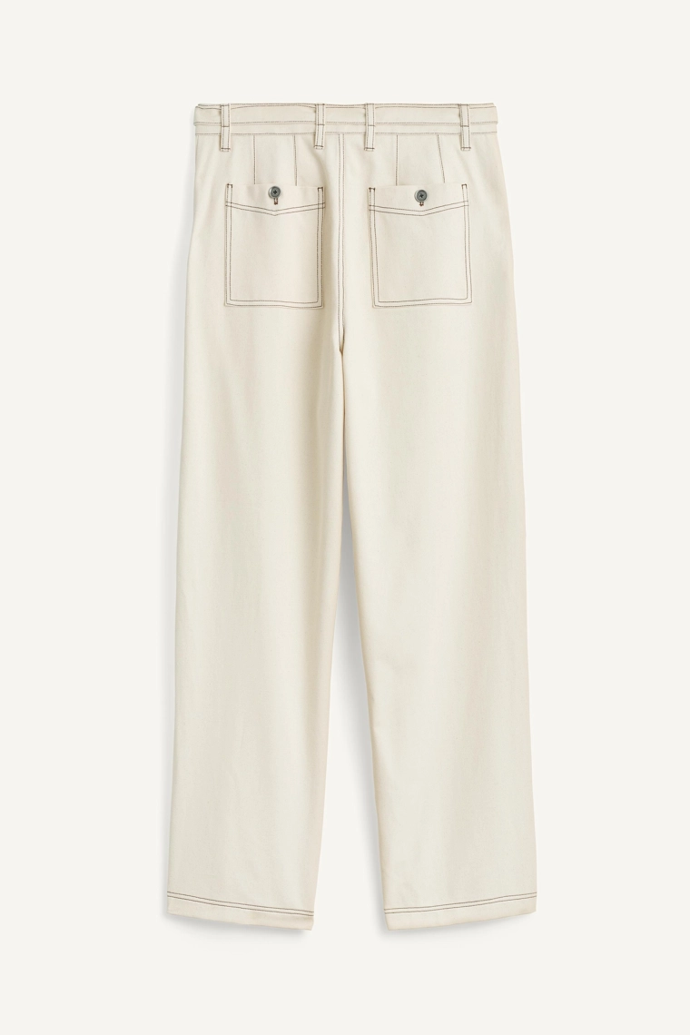 Брюки прямого кроя