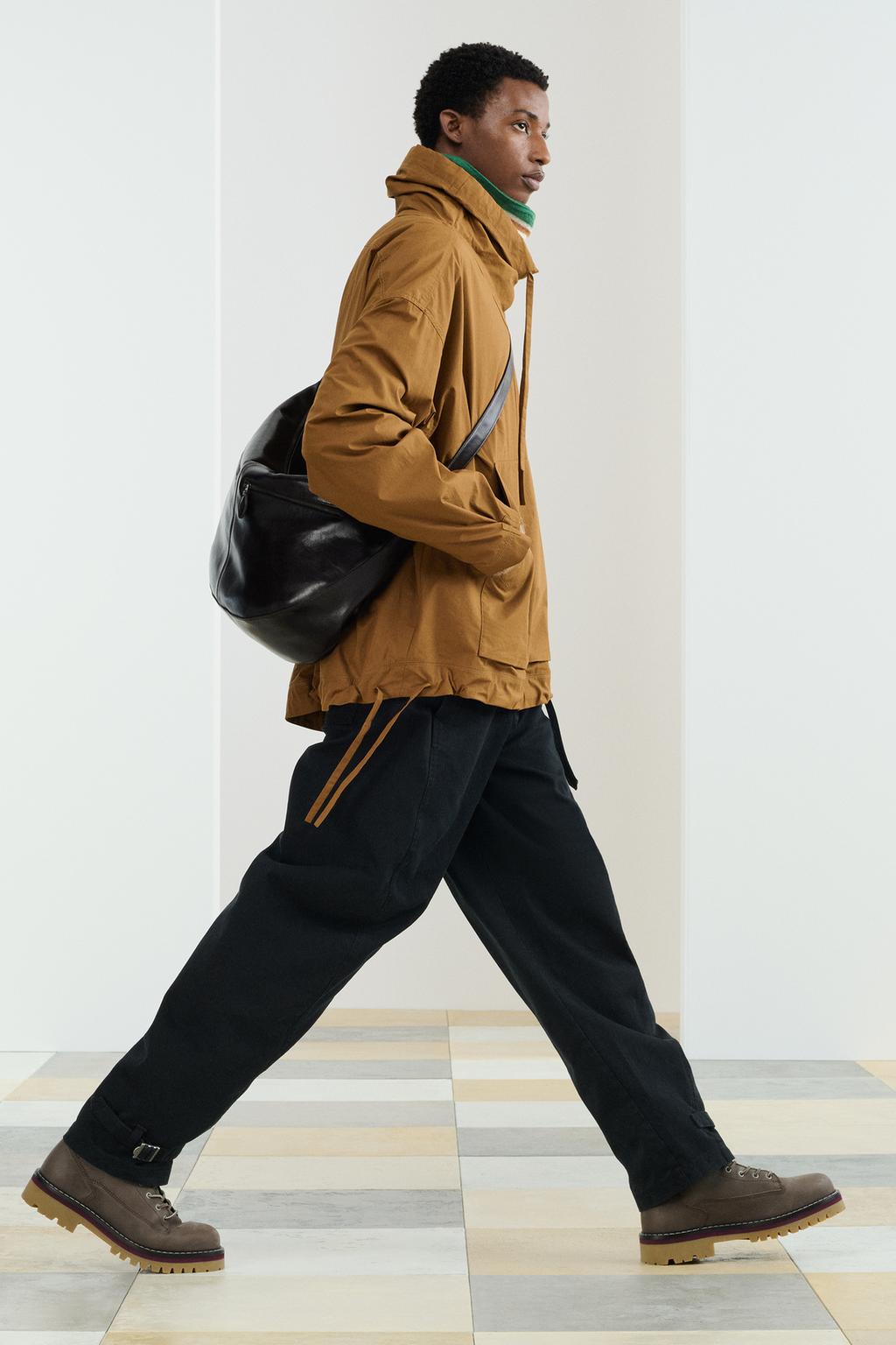 Кожаные сапоги