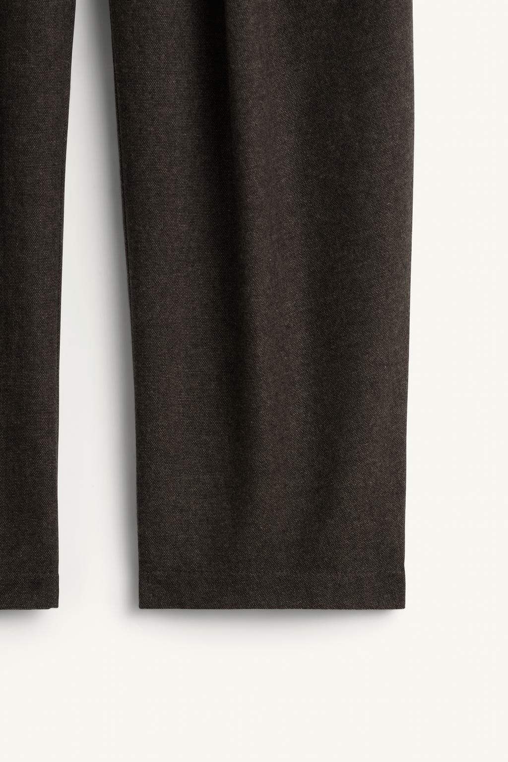 Брюки со средней посадкой из 20% шерстяной пряжи