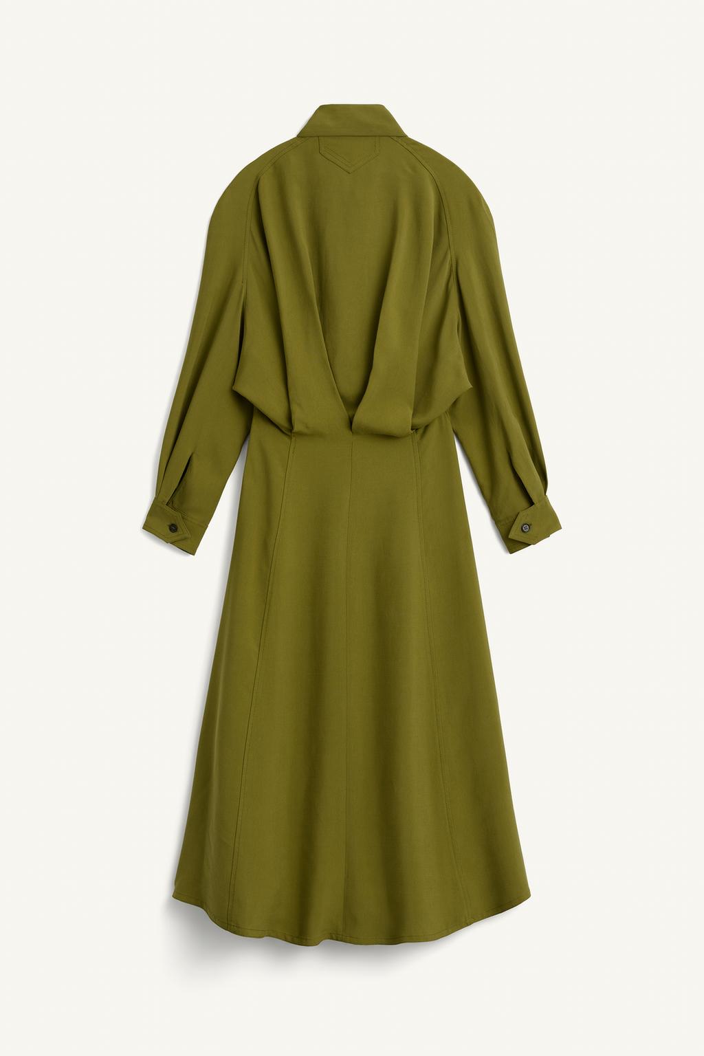 Платье-рубашка с поясом