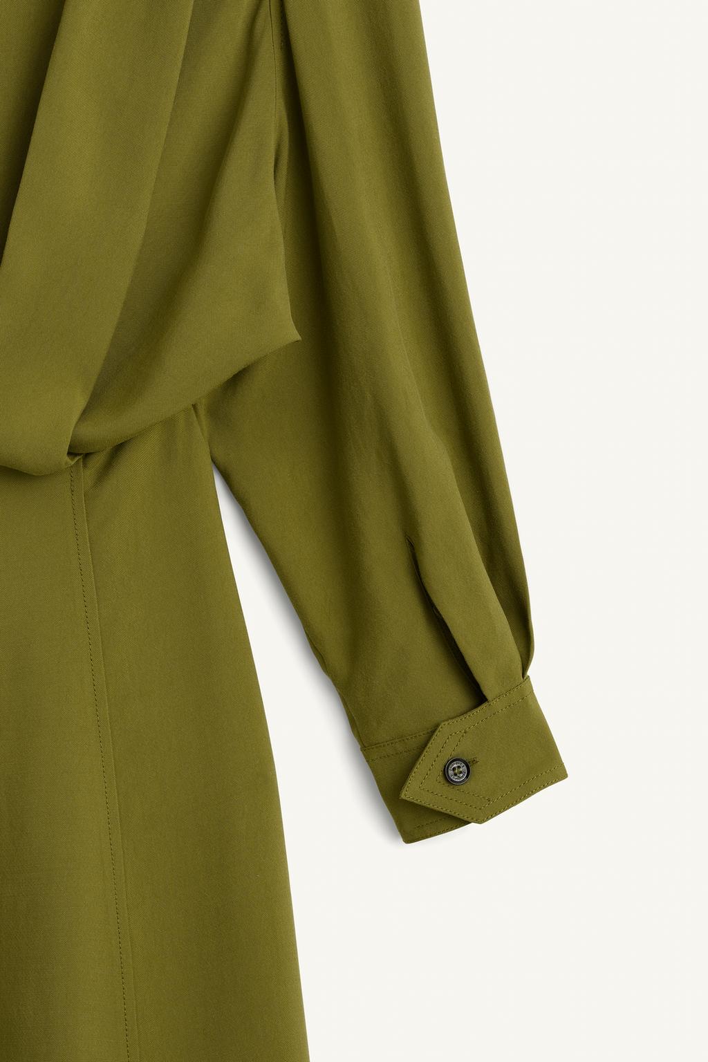 Платье-рубашка с поясом