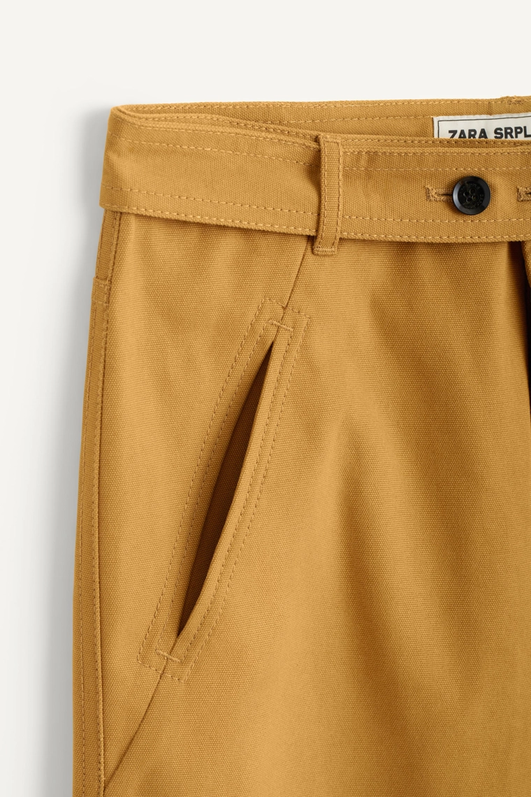 Брюки со шлевками