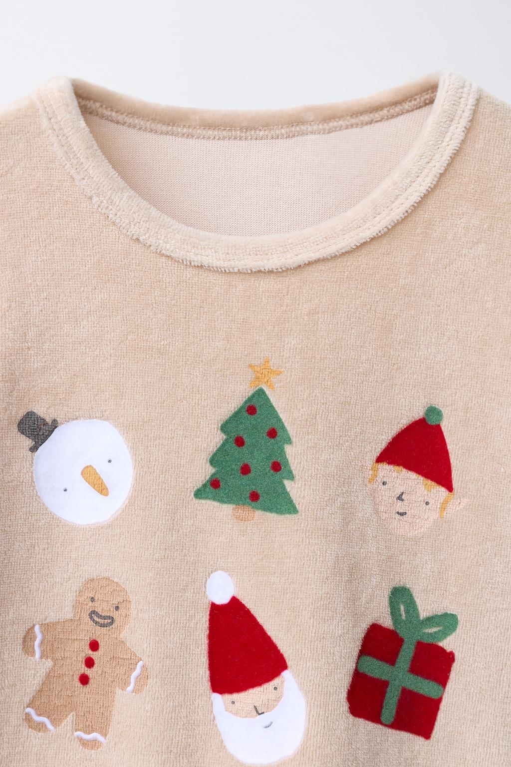 Двухэтажный пижамный комплект