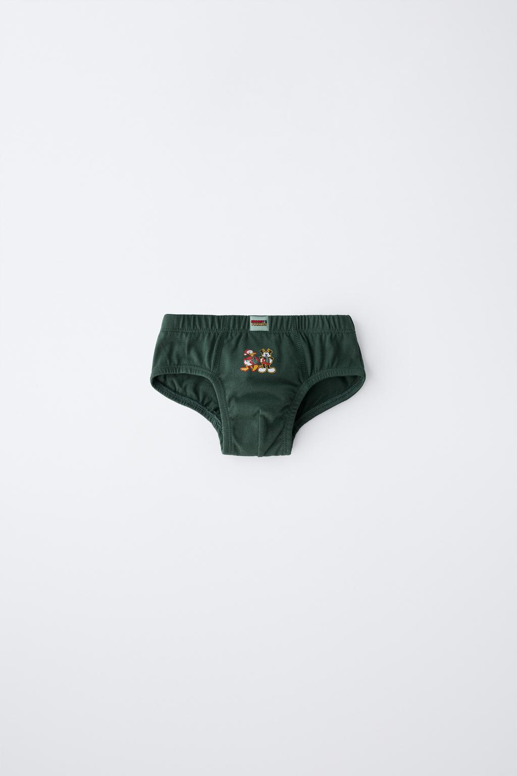 1/2 - 6 ЛЕТ/ НАБОР ИЗ ТРЕХ ТРУСОВ С ПРИНТОМ MICKEY MOUSE AND FRIENDS © DISNEY