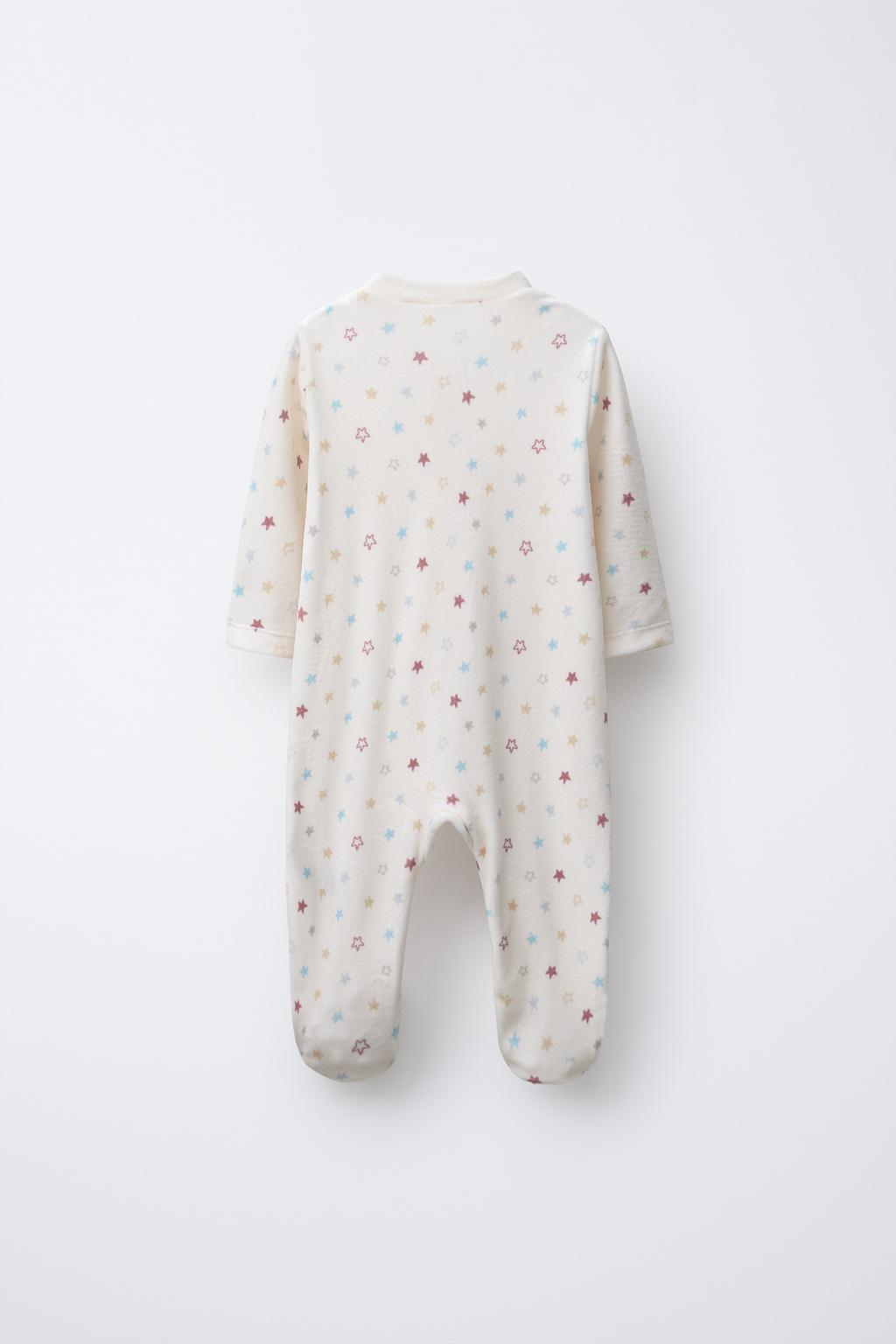 Комбинезон для сна с круглым вырезом и длинными рукавами zara