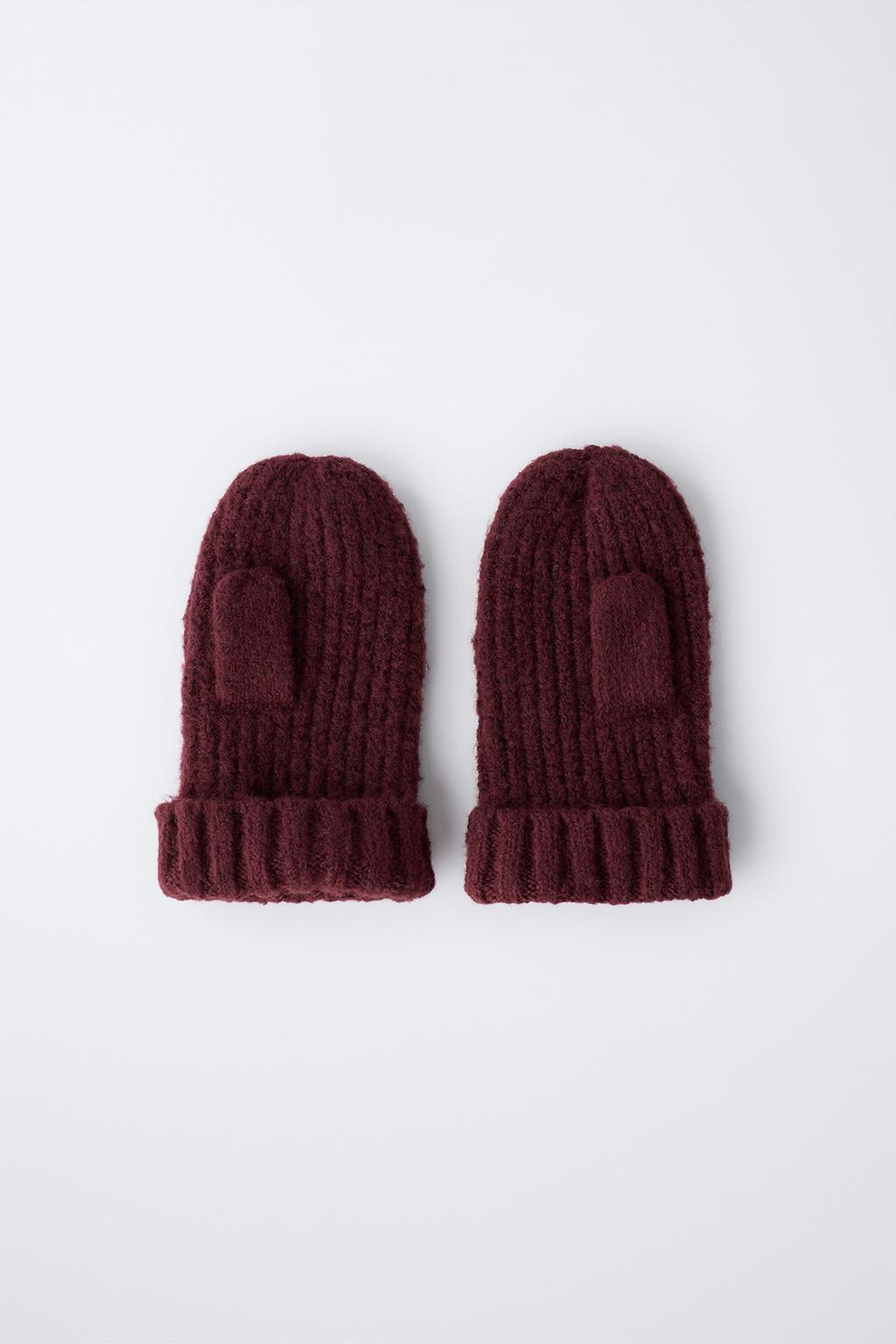 ОДНОТОННЫЕ ВАРЕЖКИ