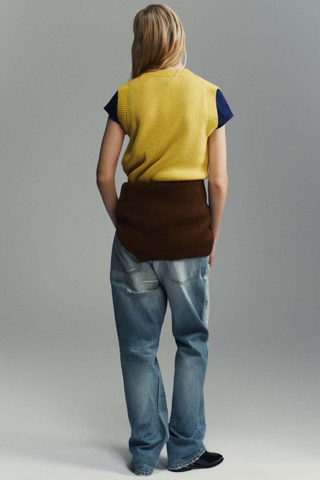 МЯГКИЙ ТРИКОТАЖНЫЙ ЖИЛЕТ