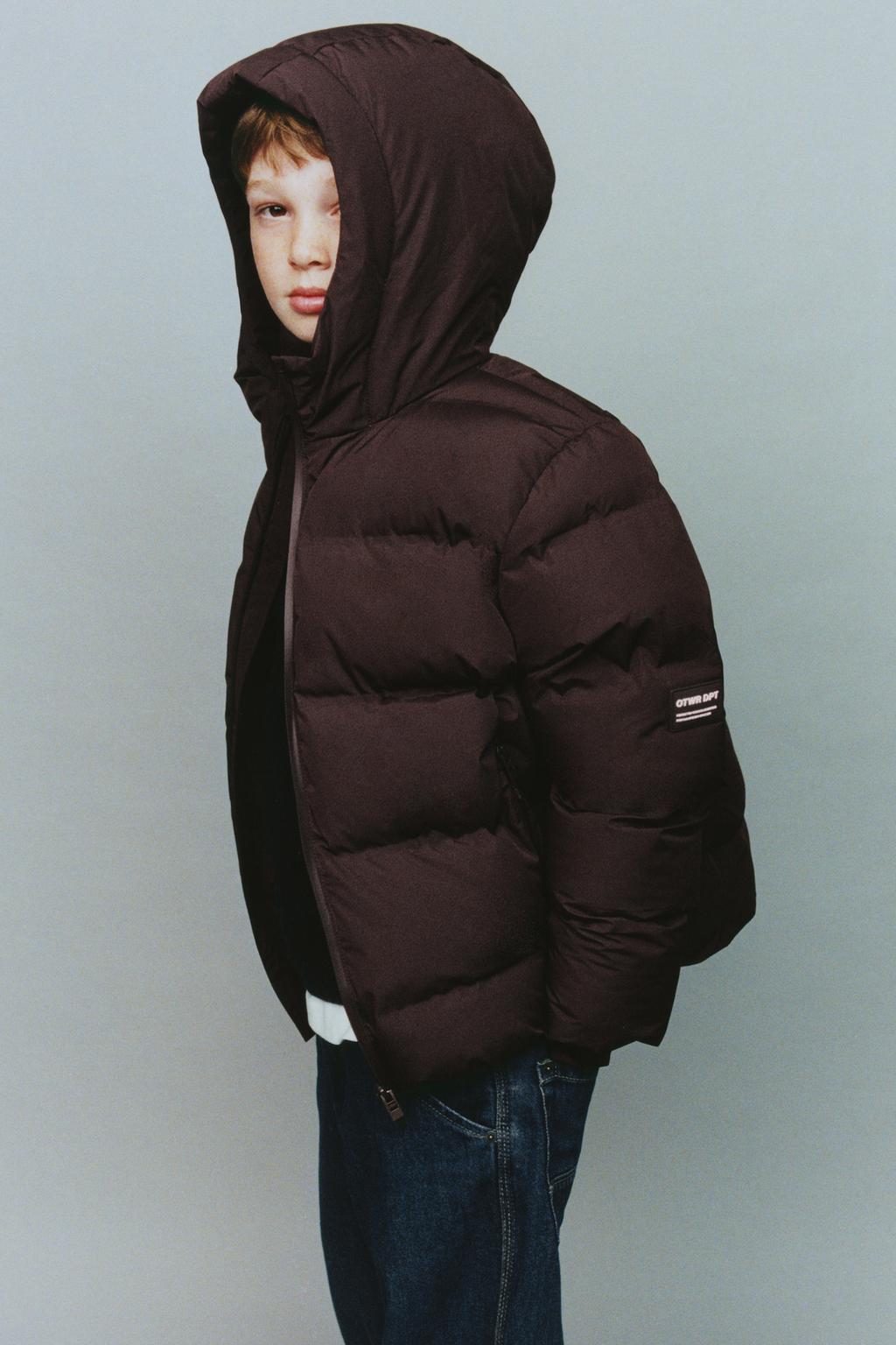 ПУХОВИК WATER REPELLENT С НАШИВКОЙ