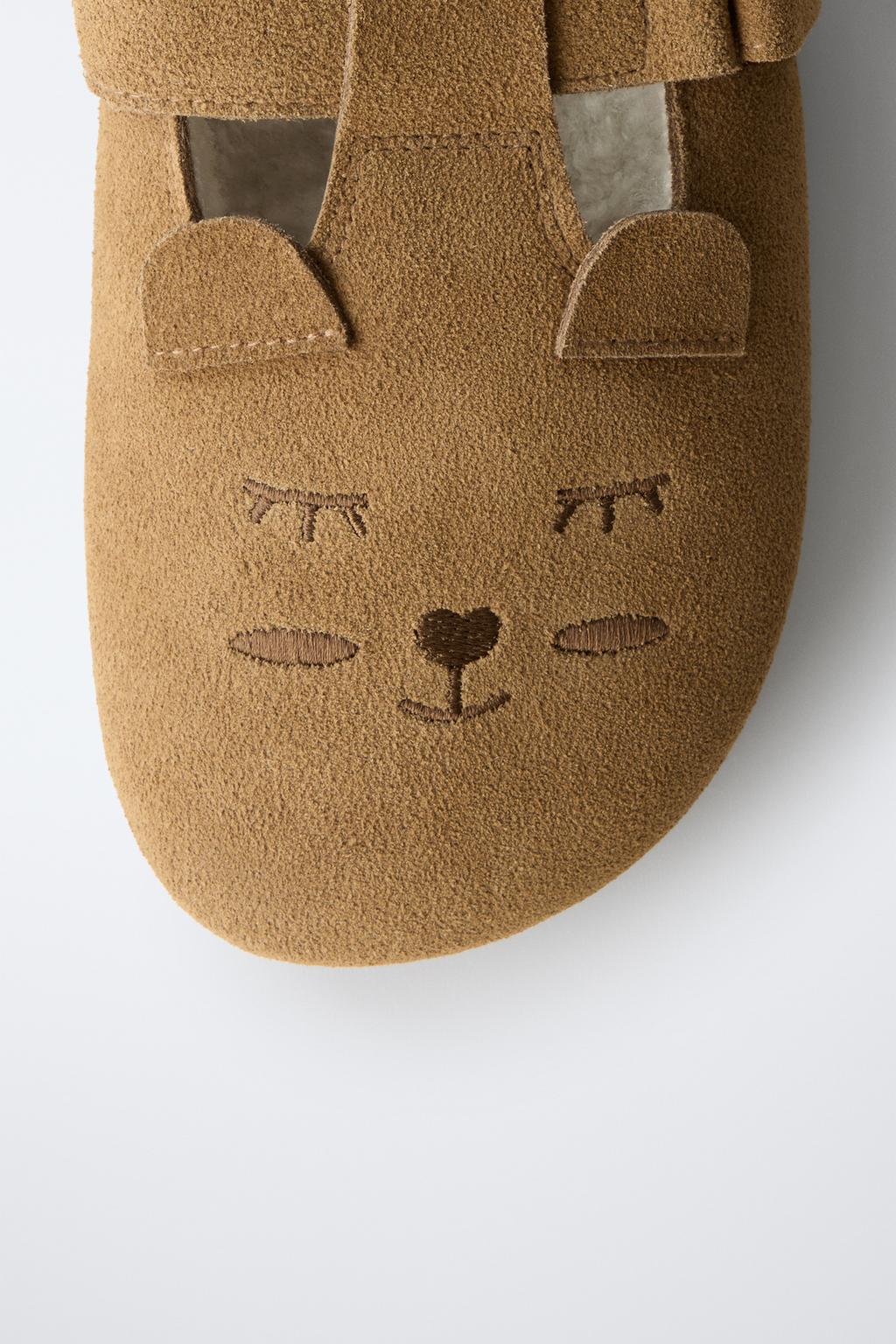 САБО ИЗ КОЖИ С АНИМАЛИСТИЧЕСКИМ ПРИНТОМ