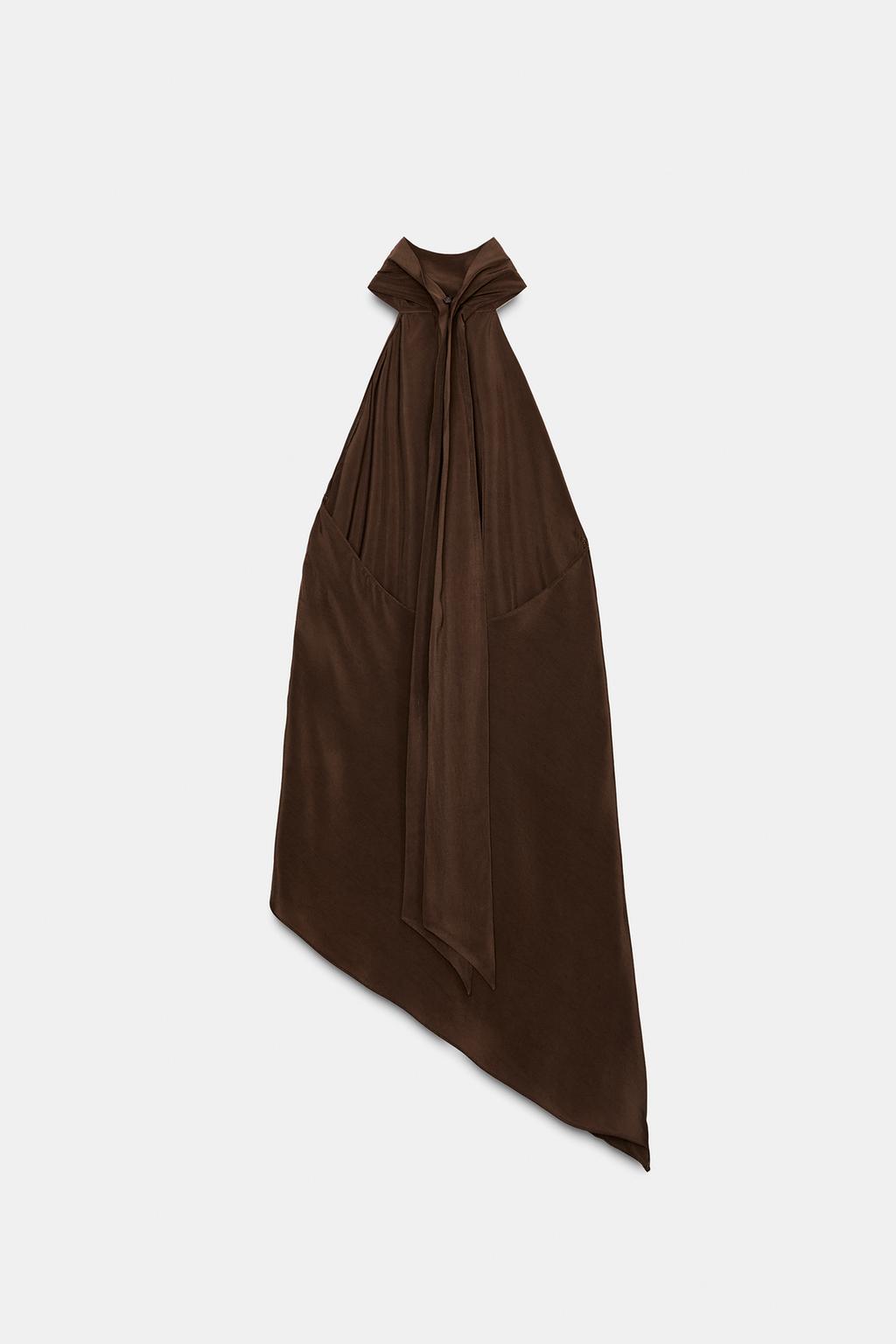 АСИММЕТРИЧНЫЙ ТОП ХАЛТЕР ИЗ КОЛЛЕКЦИИ ZW