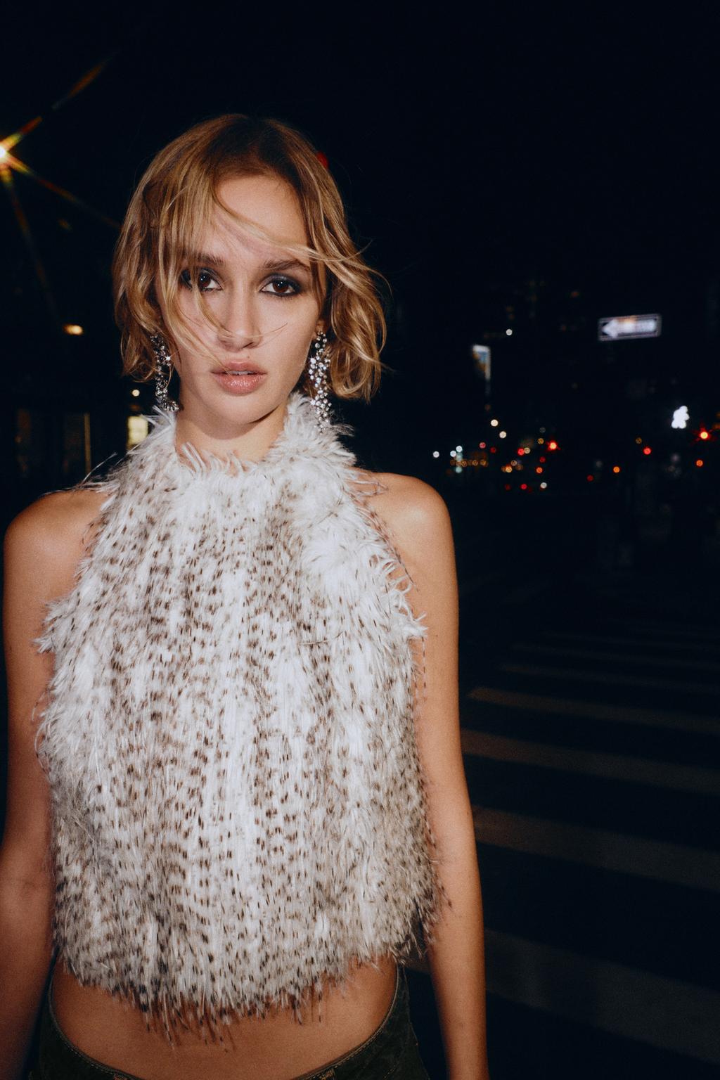 ТОП ХАЛТЕР ИЗ ИСКУССТВЕННОГО МЕХА