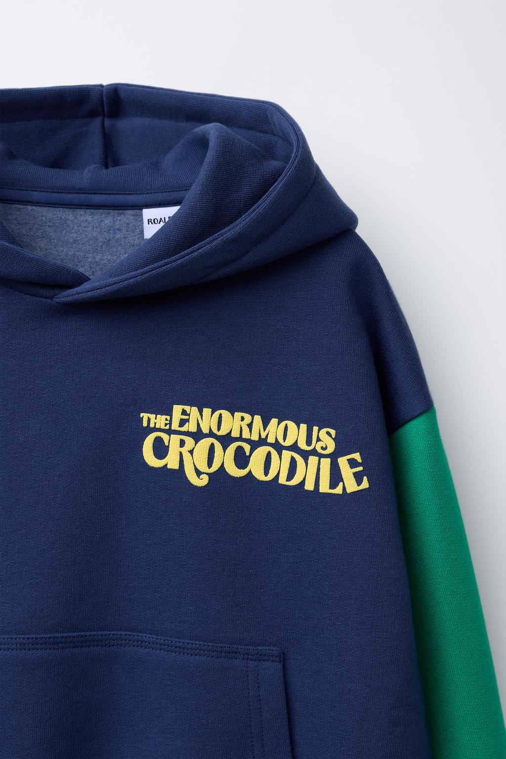 ХУДИ THE ENORMOUS CROCODILE  ROALD DAHL ©