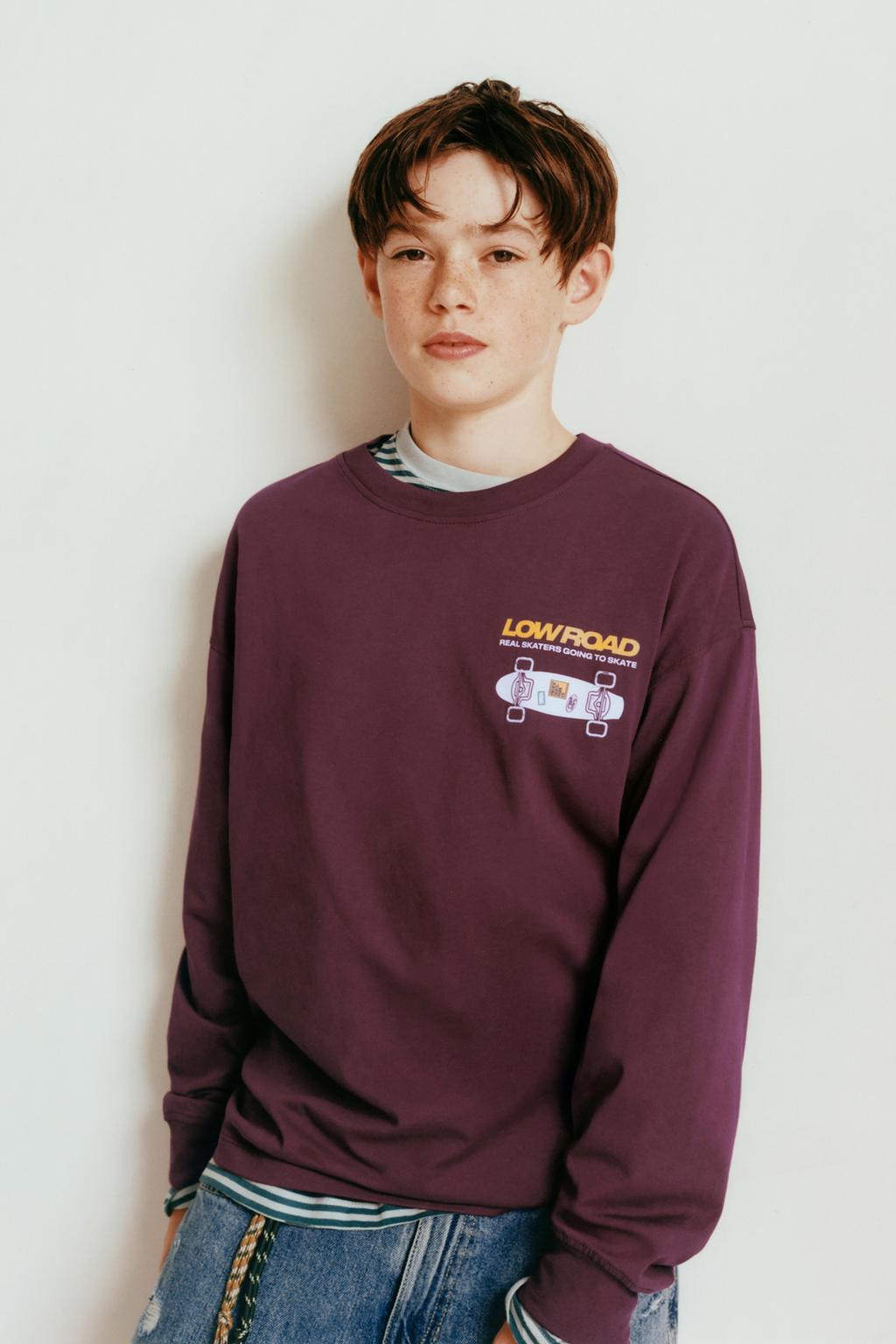 ФУТБОЛКА С ПРИНТОМ SKATE