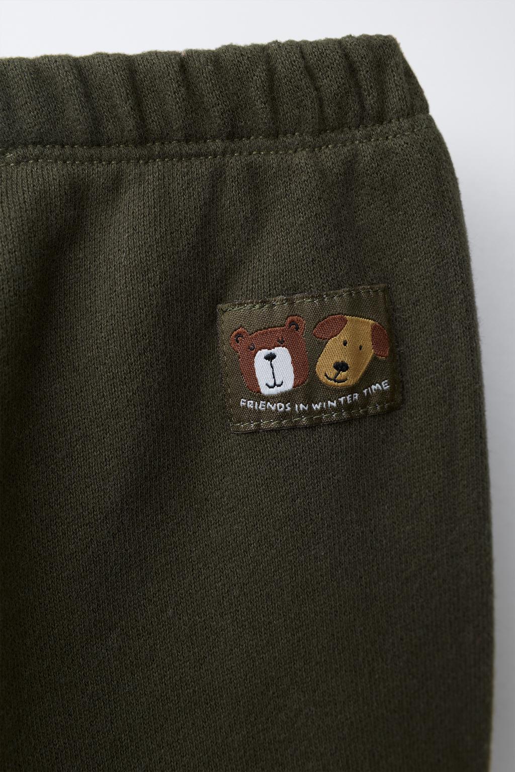 БРЮКИ-ДЖОГГЕРЫ С ЭТИКЕТКОЙ