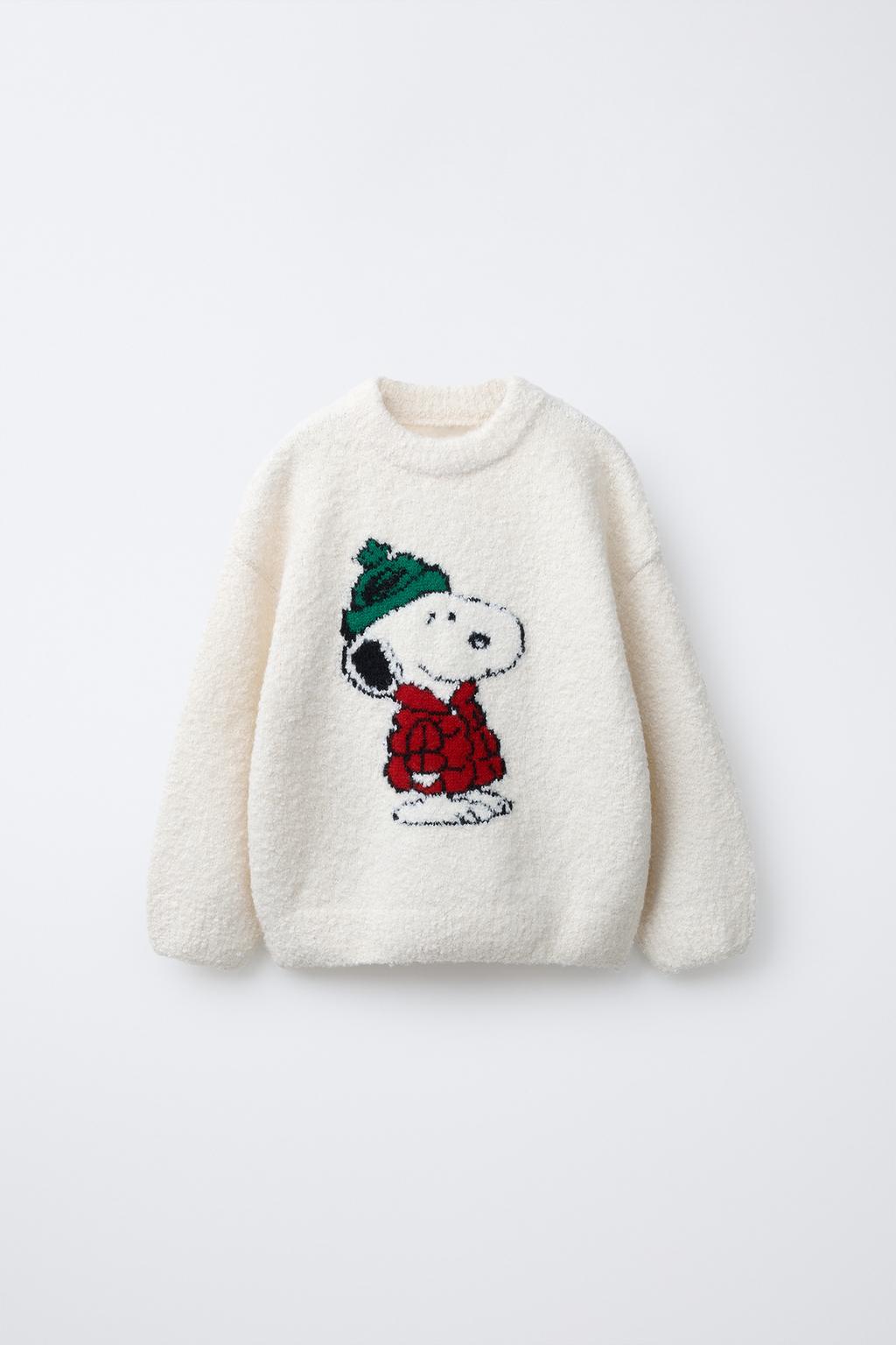 ВЯЗАНЫЙ ДЖЕМПЕР С ШЕРСТЬЮ SNOOPY PEANUTS™