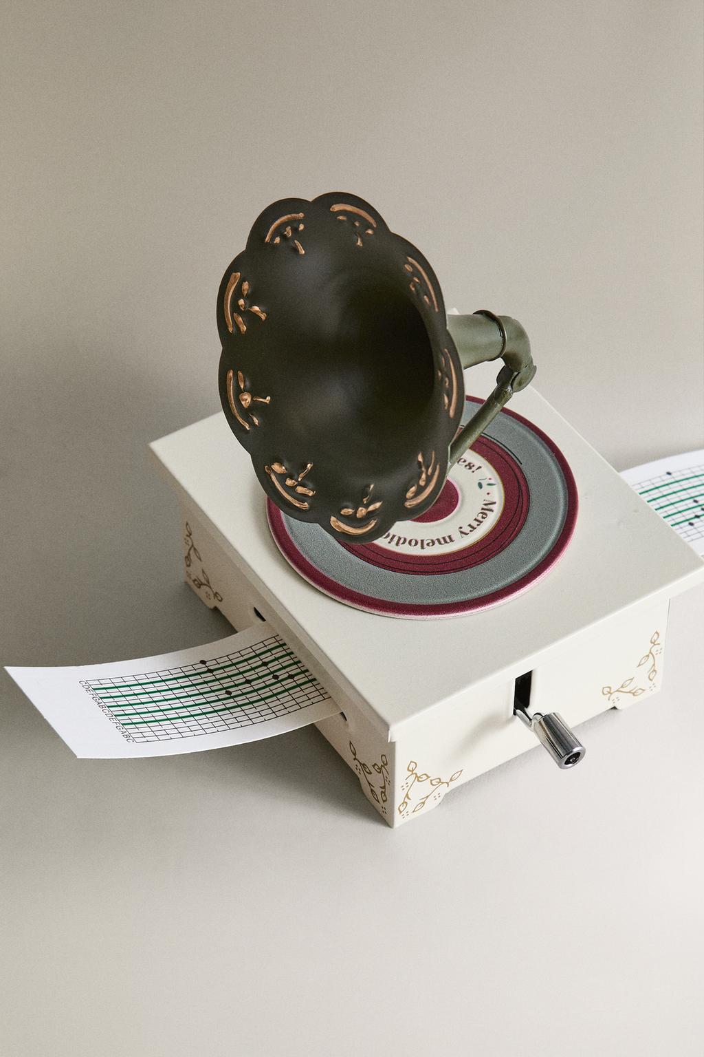 Детская рождественская игрушечная граммофонная игрушка